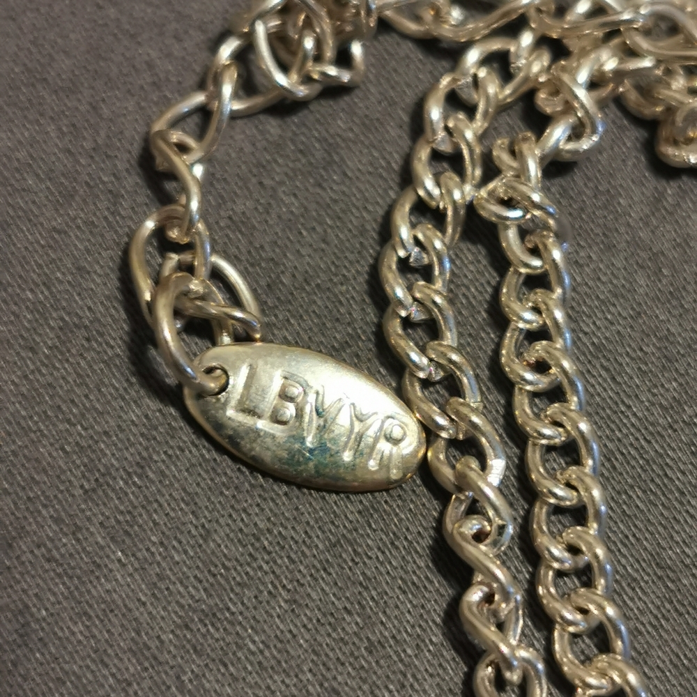 LBVYR vintage layered necklace and bracelet